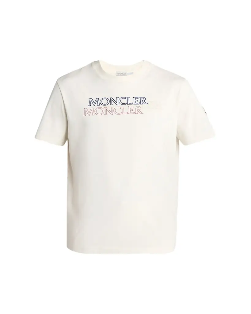 Moncler Men's Logo Script Graphic T-Shirt