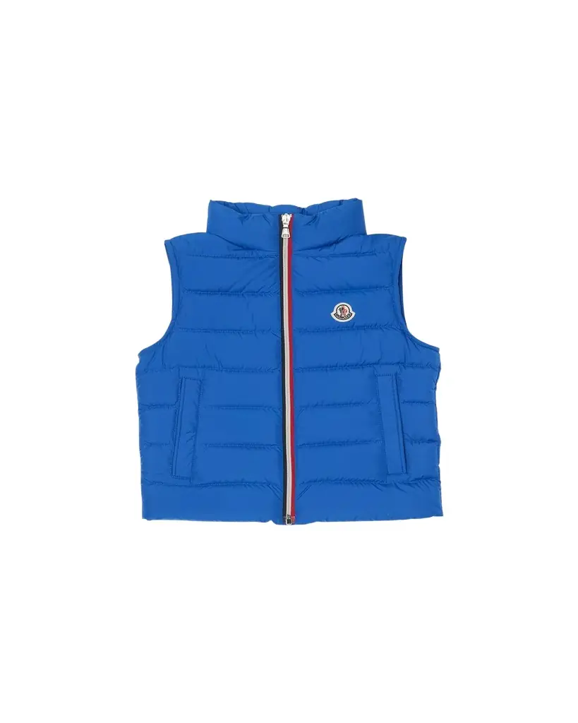 Moncler Boy's Ertavete Tricolor-Trim Down Vest, Size -10