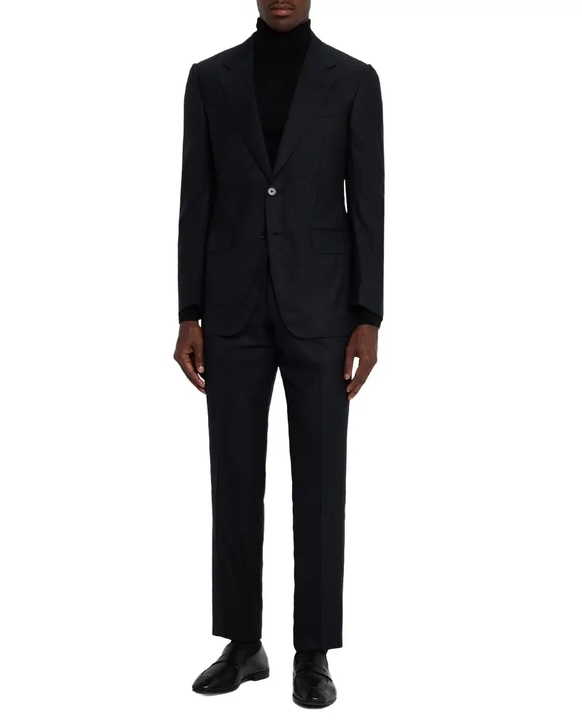 ZEGNA Men's Centoventimila Wool Tonal Stripe Suit
