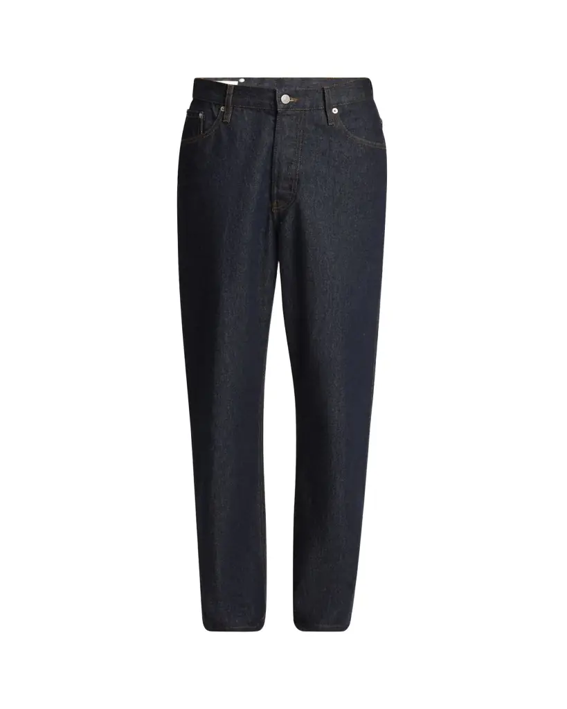 Dries Van Noten Men's Pine Straight Relaxed-Fit Jeans