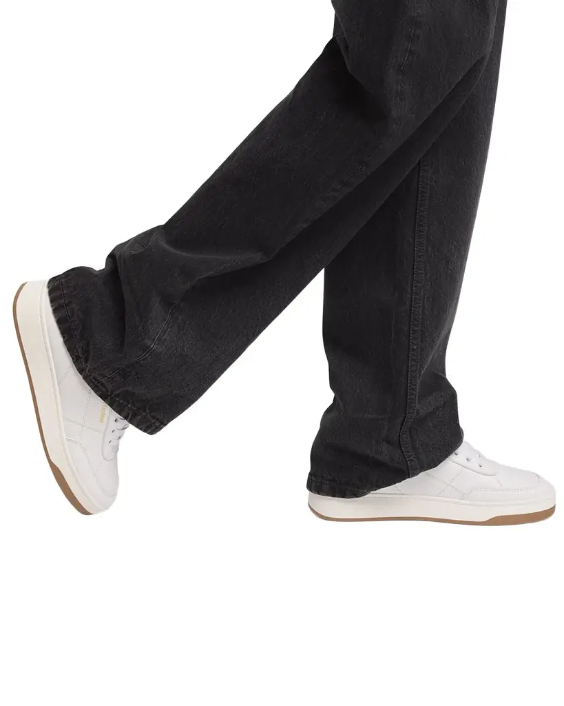 Saint Laurent Men's SL61 Leather Low-Top Sneakers