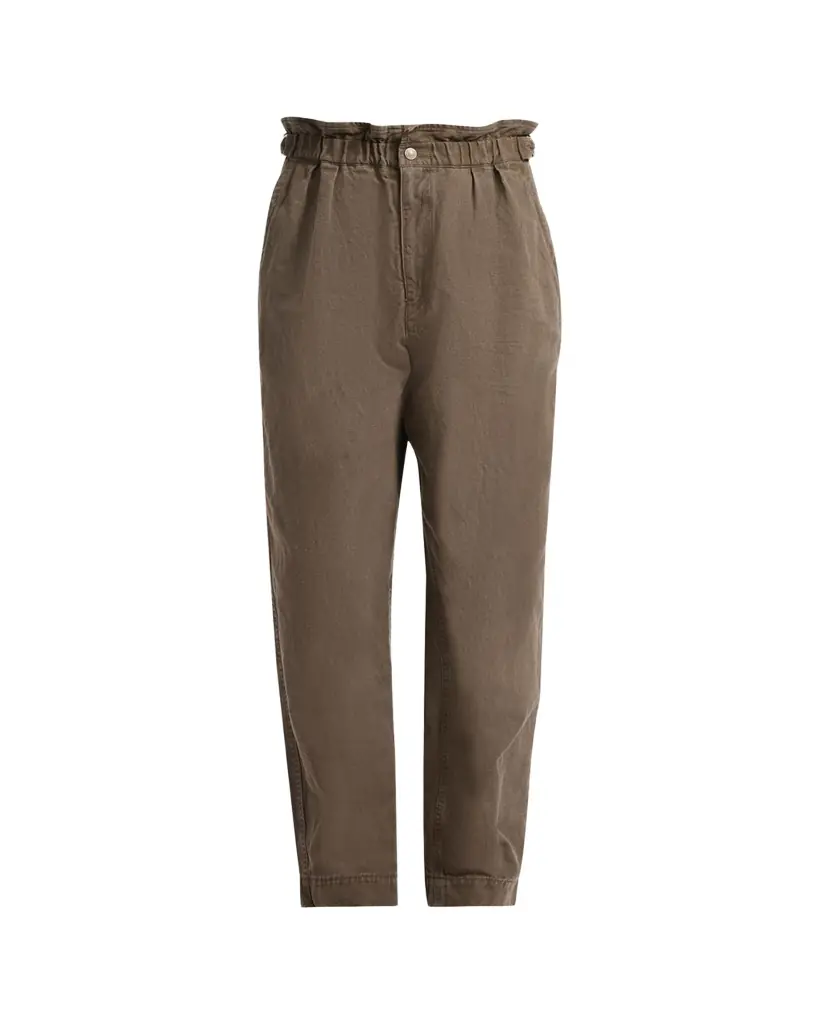 Etoile Isabel Marant Neriah Paperbag-Waist Tapered-Leg Ankle Pants