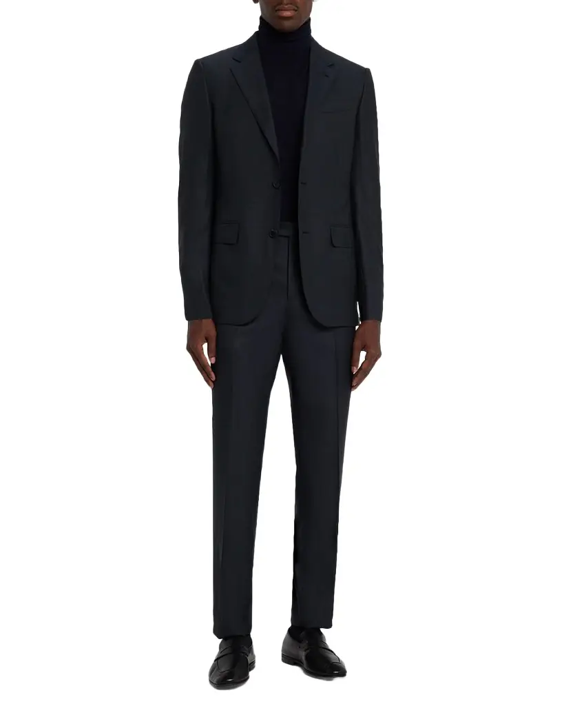 ZEGNA Men's Wool Woven Plaid Two-Piece Suit
