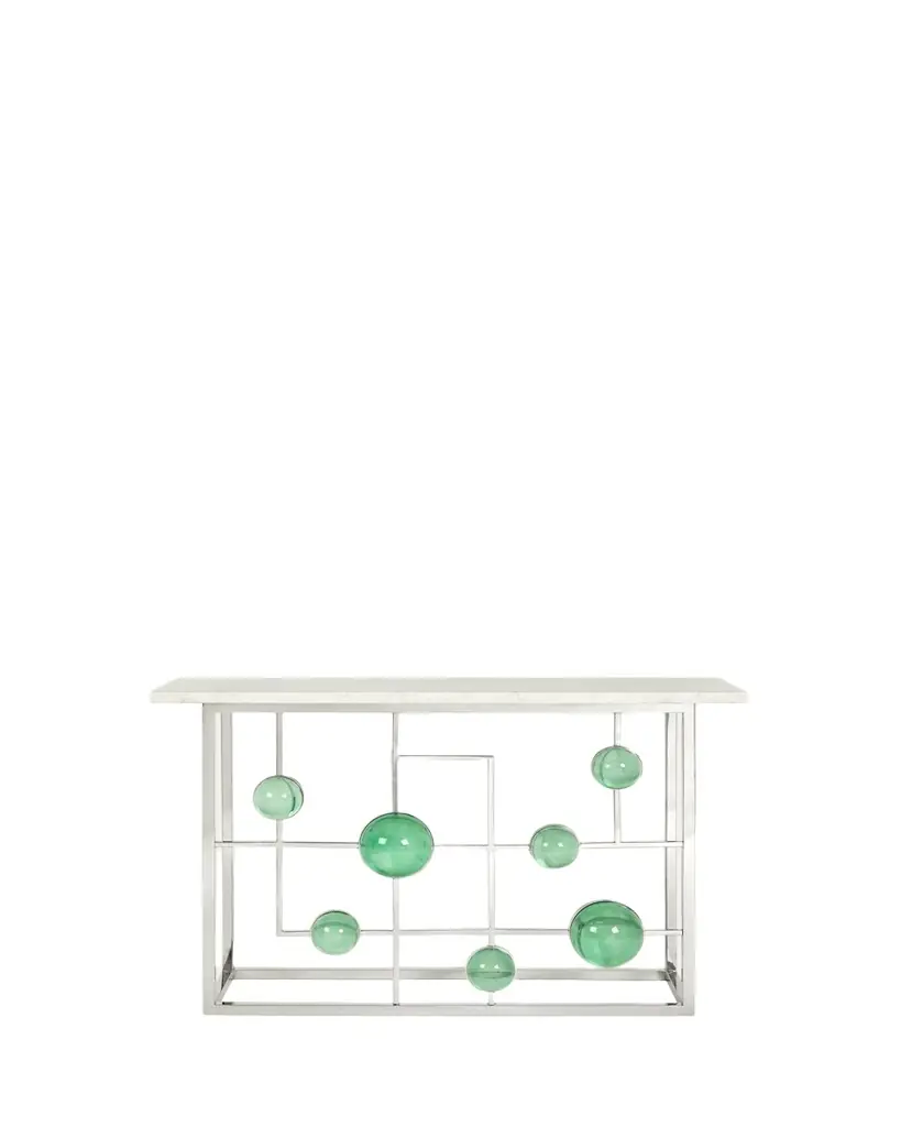 Jonathan Adler Globo Fretwork Console