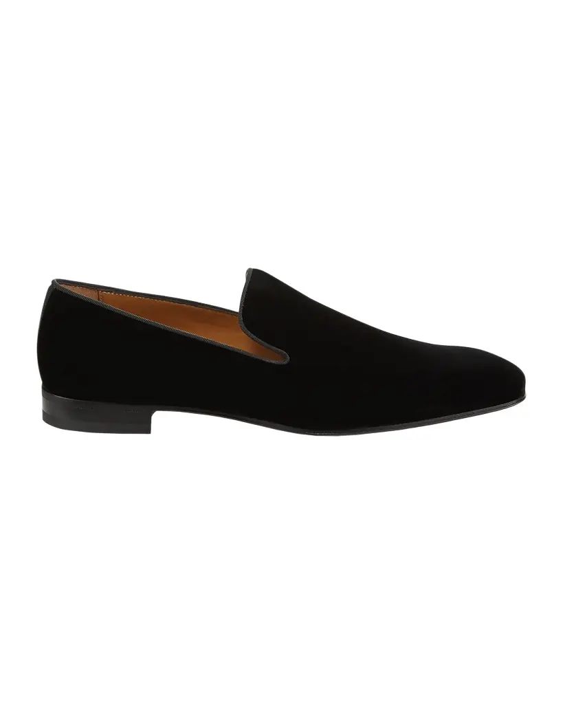Paul Stuart Men 's Harrier Velvet Venetian Loafers