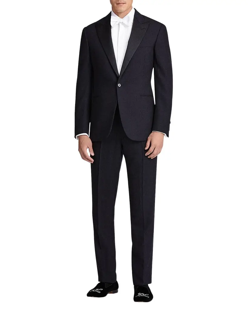 Ralph Lauren Purple Label Men's Barathea Solid Wool Tuxedo