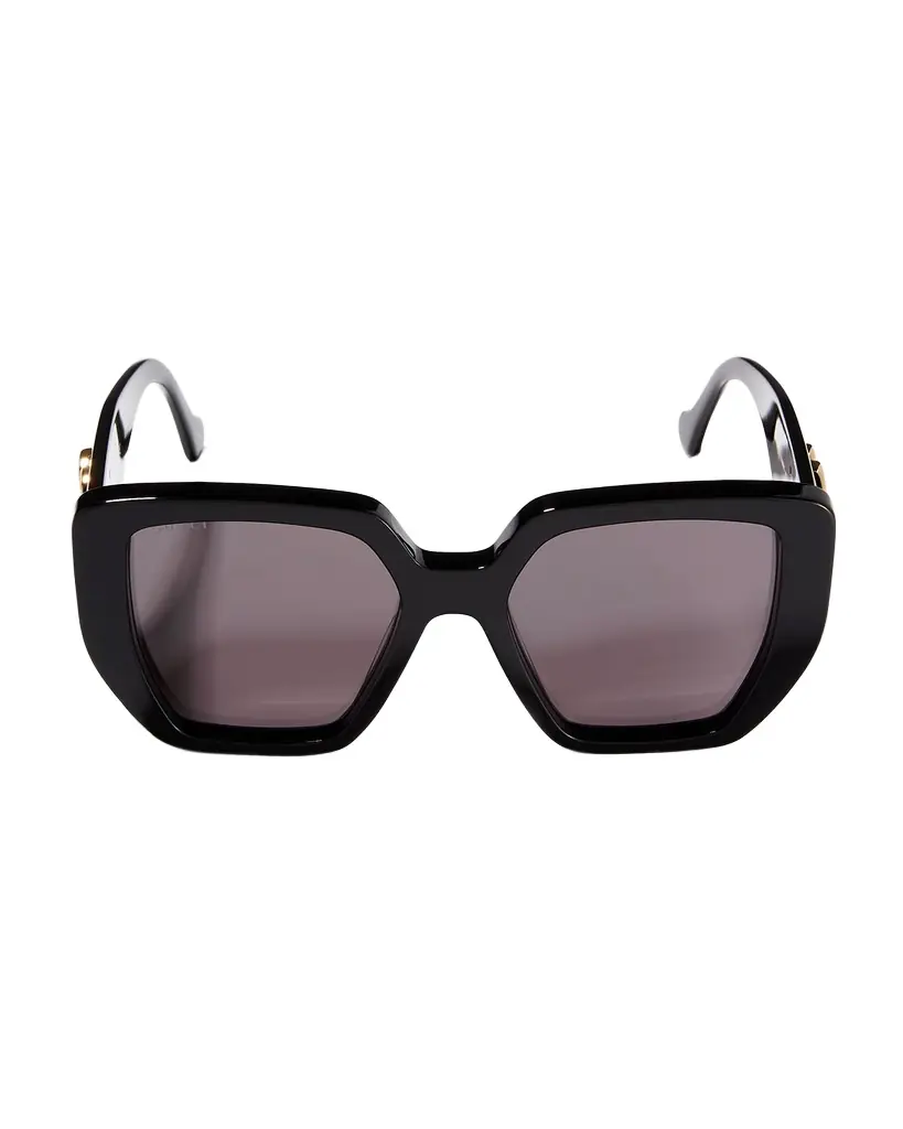 Gucci Oversized Square Acetate Sunglasses