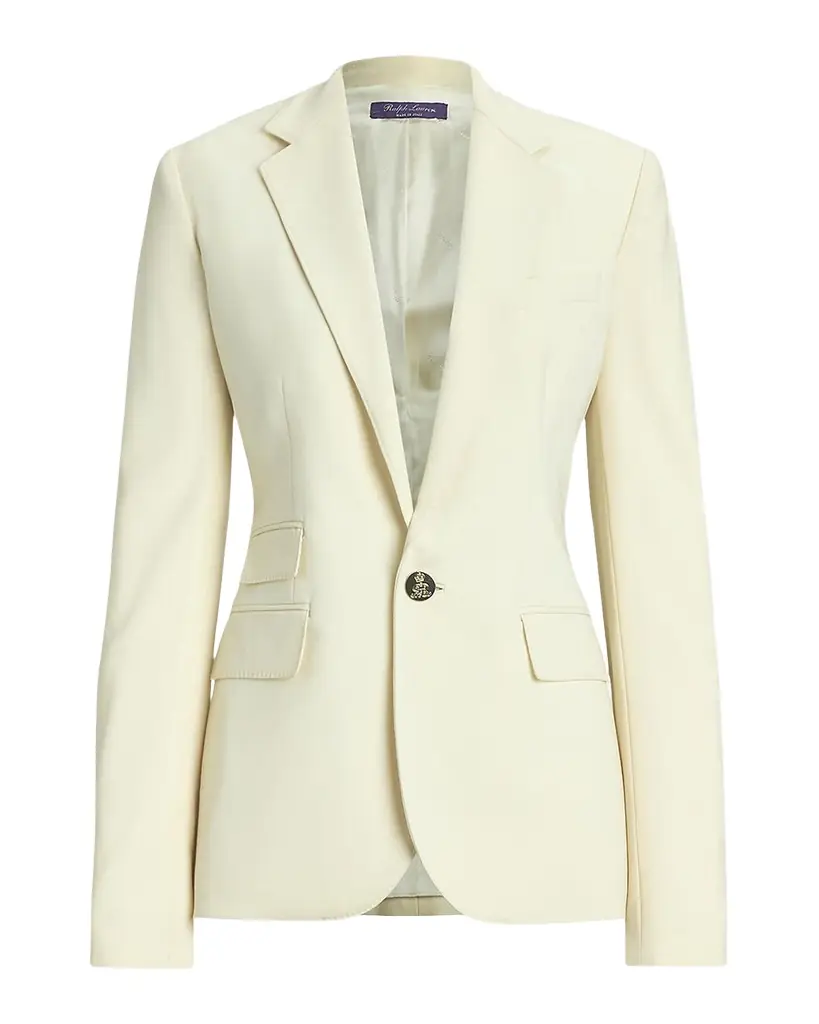 Ralph Lauren Collection Parker Wool Crepe Jacket
