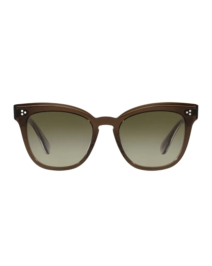 Oliver Peoples Marianela Rounded Acetate Butterfly Sunglasses