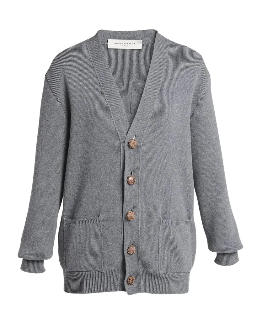 Golden Goose Knit Logo Cardigan