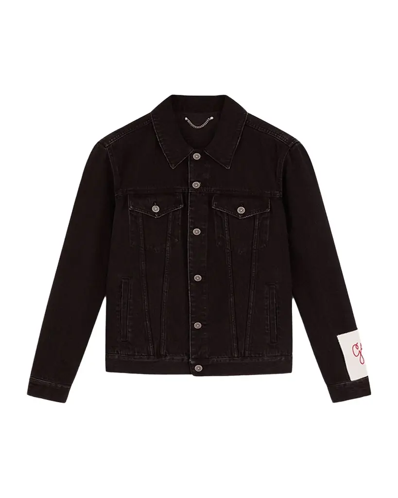 Golden Goose Men 's Regular Denim Trucker Jacket
