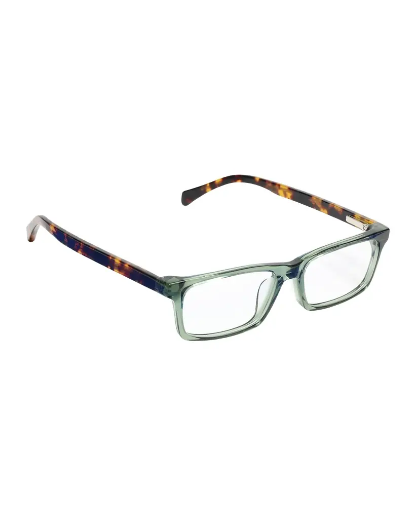 Eyebobs Number Cruncher Rectangle Acetate Reader Glasses
