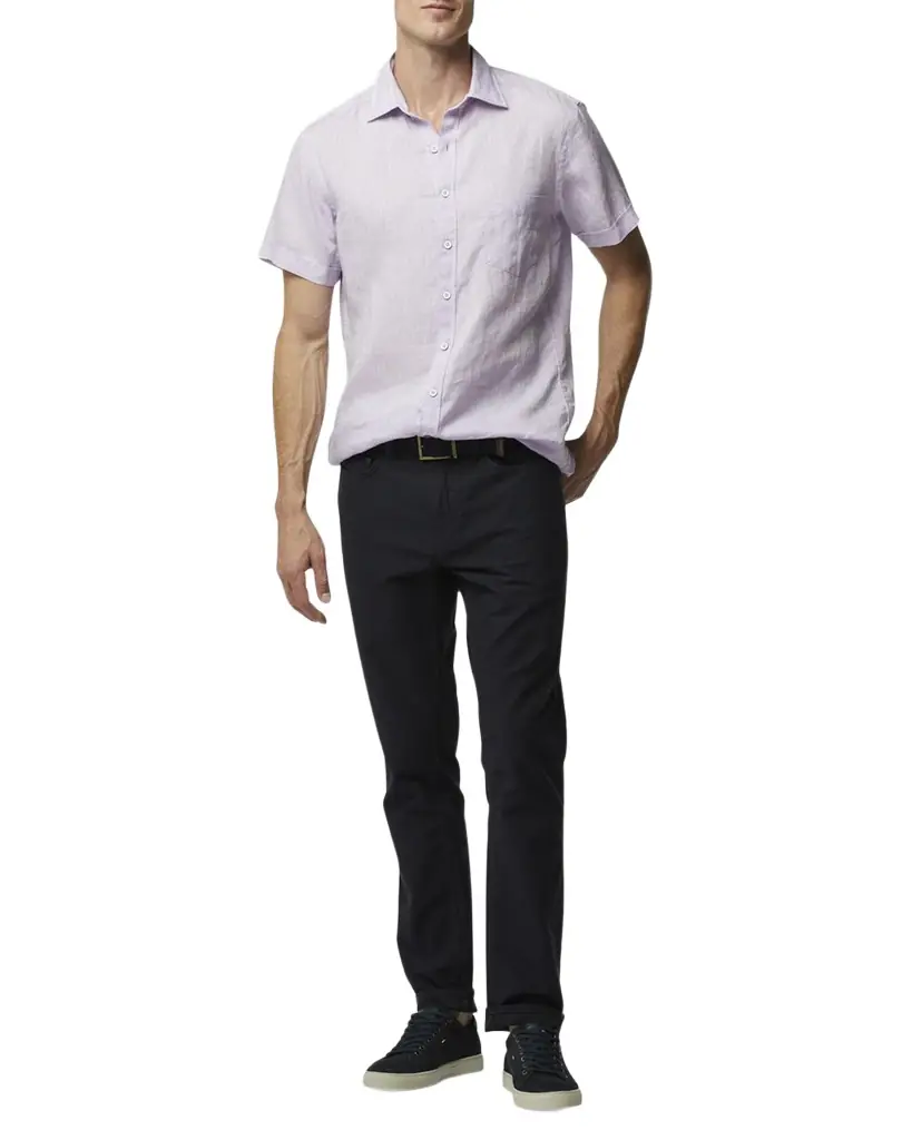 Rodd & Gunn Men 's Ellerslie Solid Linen Sport Shirt