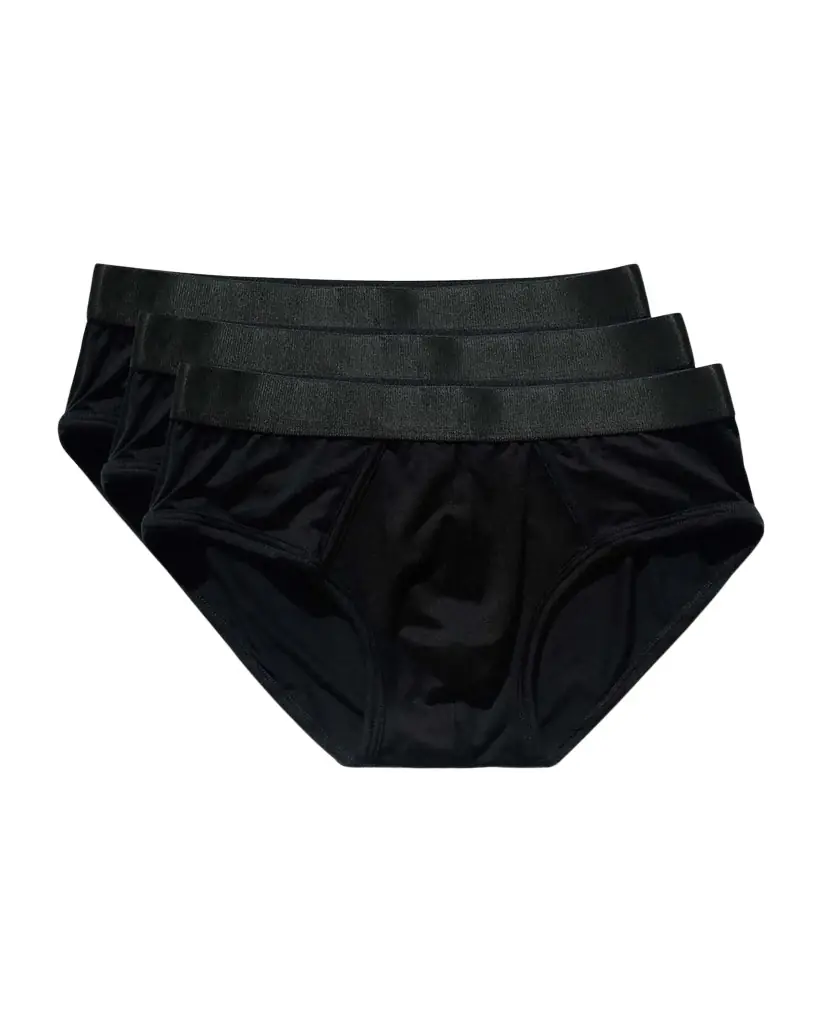 CDLP Men 's Solid 3-Pack Y-Briefs