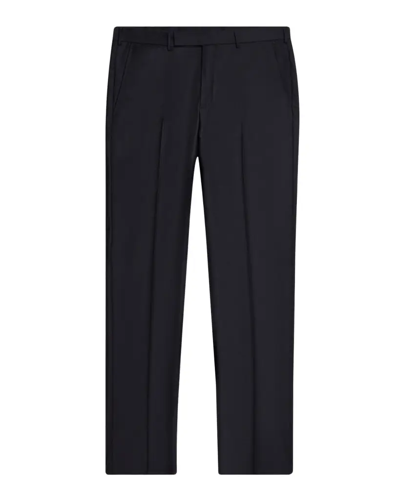 ZEGNA Men 's Trofeo Wool Flat-Front Trousers