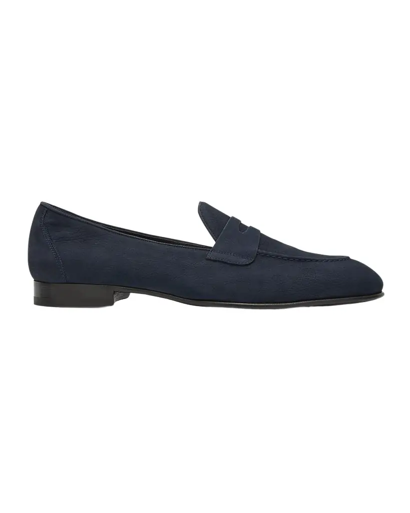 Brioni Men 's Leather Penny Loafers