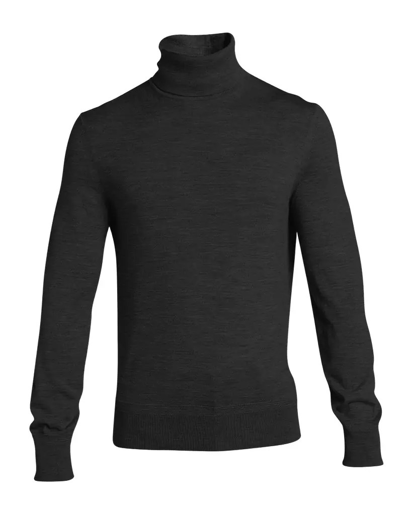 TOM FORD Men 's Fine-Gauge Wool Turtleneck