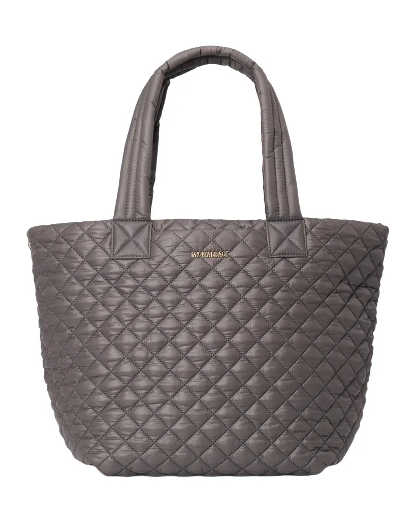 MZ WALLACE Metro Deluxe Quilted Nylon Tote Bag