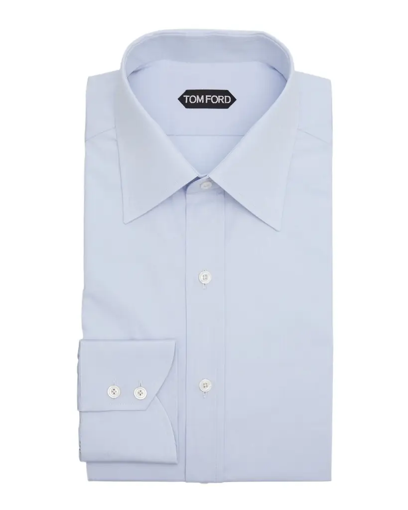 TOM FORD Men 's Cotton Dress Shirt