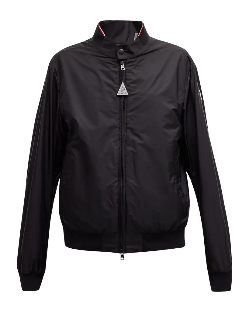 Moncler Men 's Reppe Nylon Zip Jacket