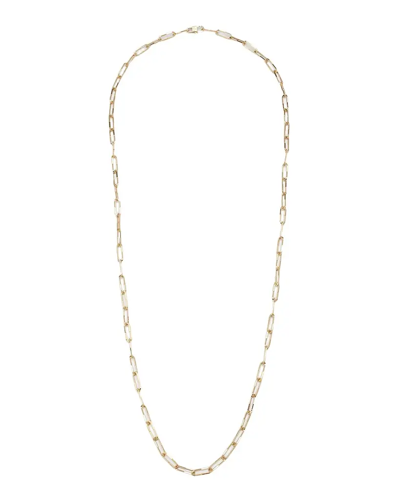 Gucci Link to Love Necklace in 18K Yellow Gold, 27.5"L