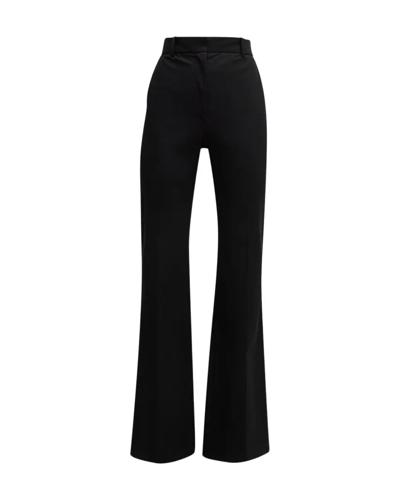 Joseph Tafira High-Rise Flare Gabardine Pants