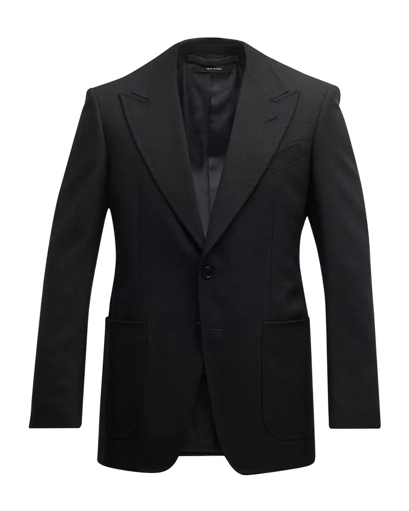 TOM FORD Men 's Shelton Hopsack Sport Coat