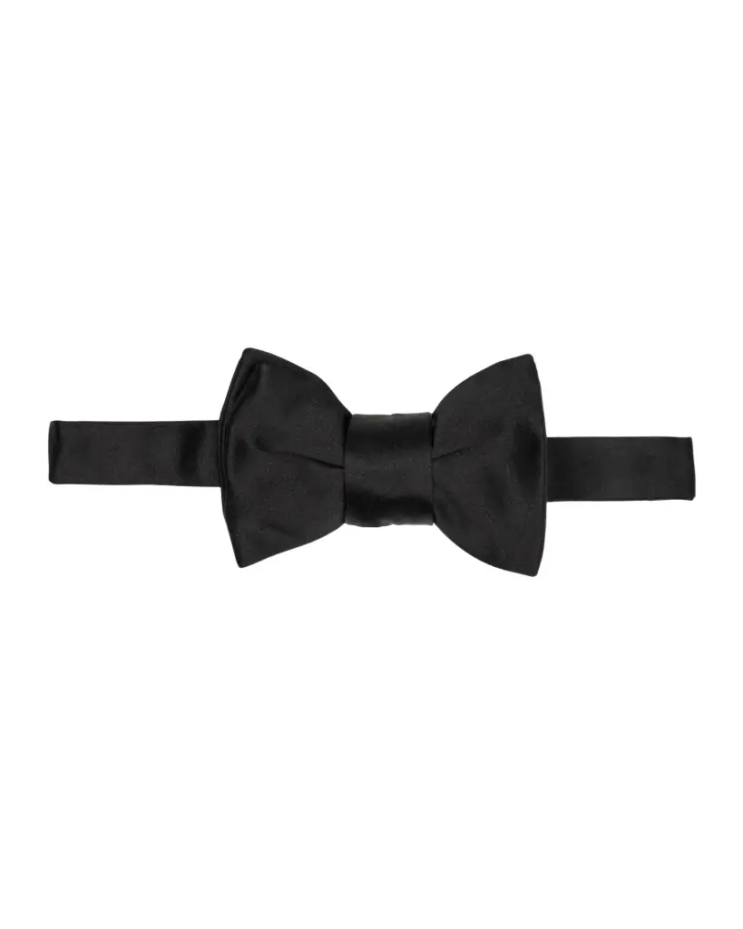 Charvet Men 's Satin Pre-Tied Bow Tie