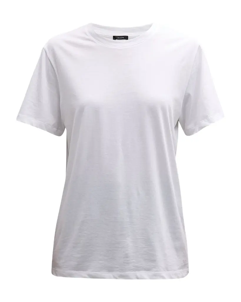 Joseph Short-Sleeve Crewneck Cotton Tee