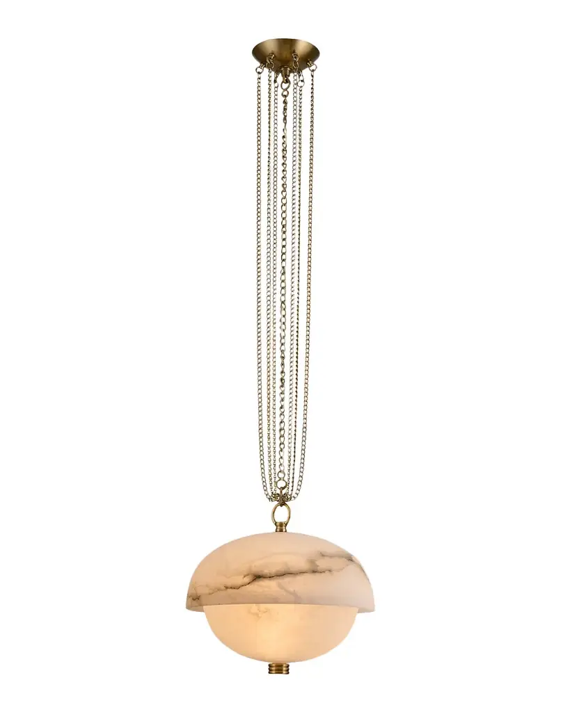 Allegri Crystal by Kalco Lighting Volterra LED Pendant Light, 17"