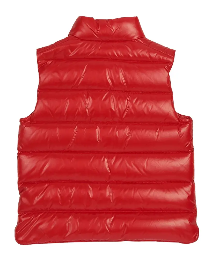 Moncler Kid 's Tib Logo Quilted Vest