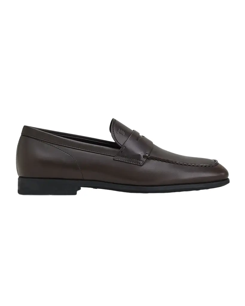 Tod 's Men 's Smooth Leather Penny Loafers