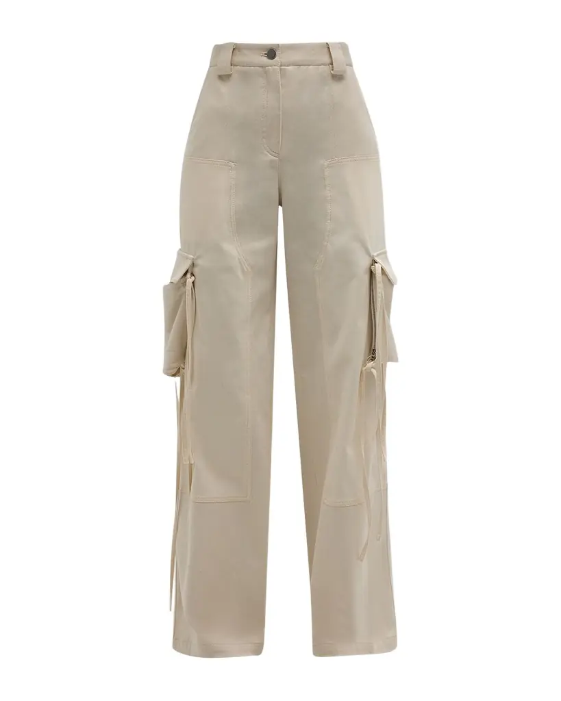 TWP Cody Wide-Leg Cargo Pants