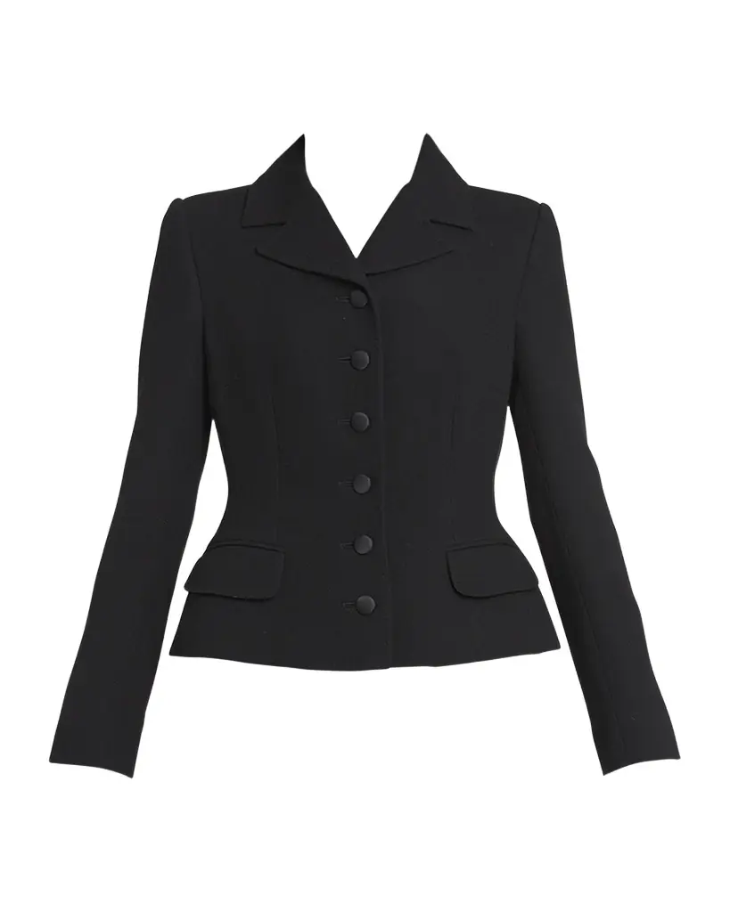 Dolce & Gabbana Wool Single-Breasted Jacket