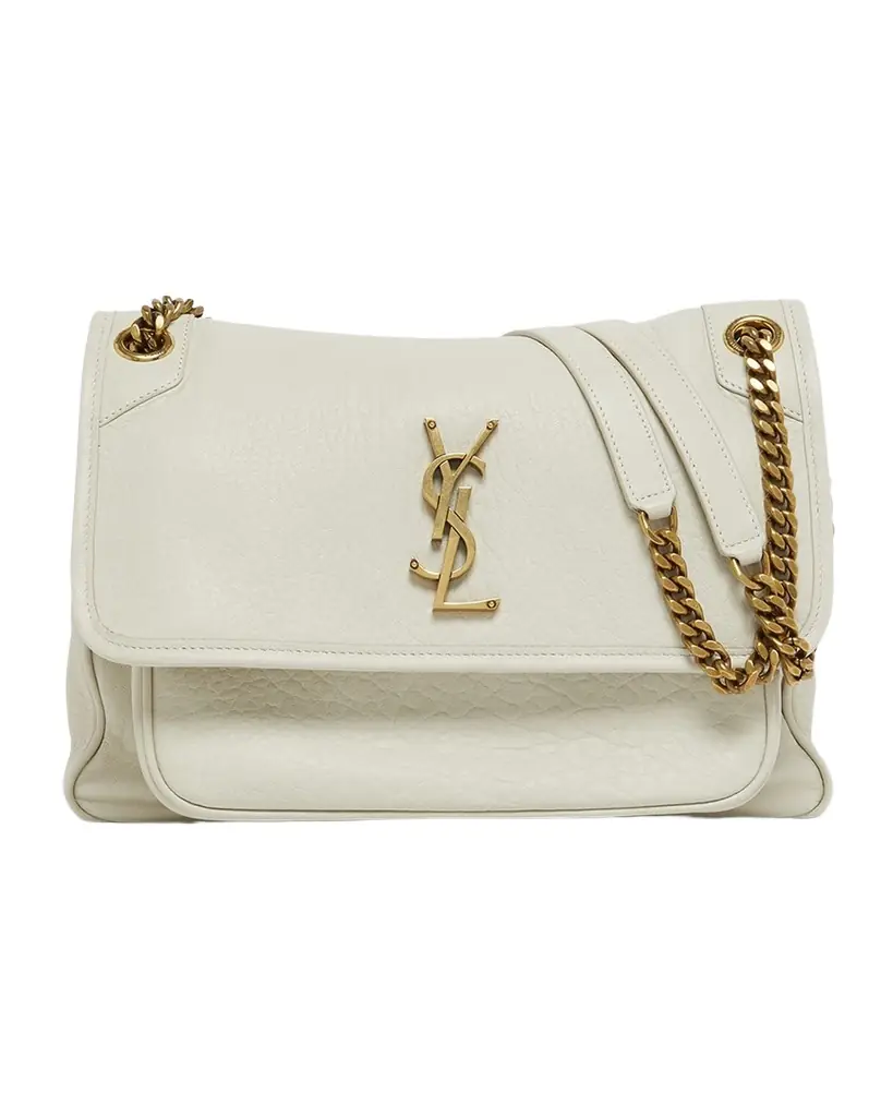 Saint Laurent Niki Medium YSL Leather Shoulder Bag