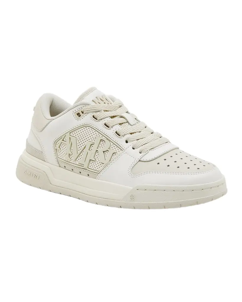 Amiri Bicolor Leather Low-Top Sneakers - Women's Shoes