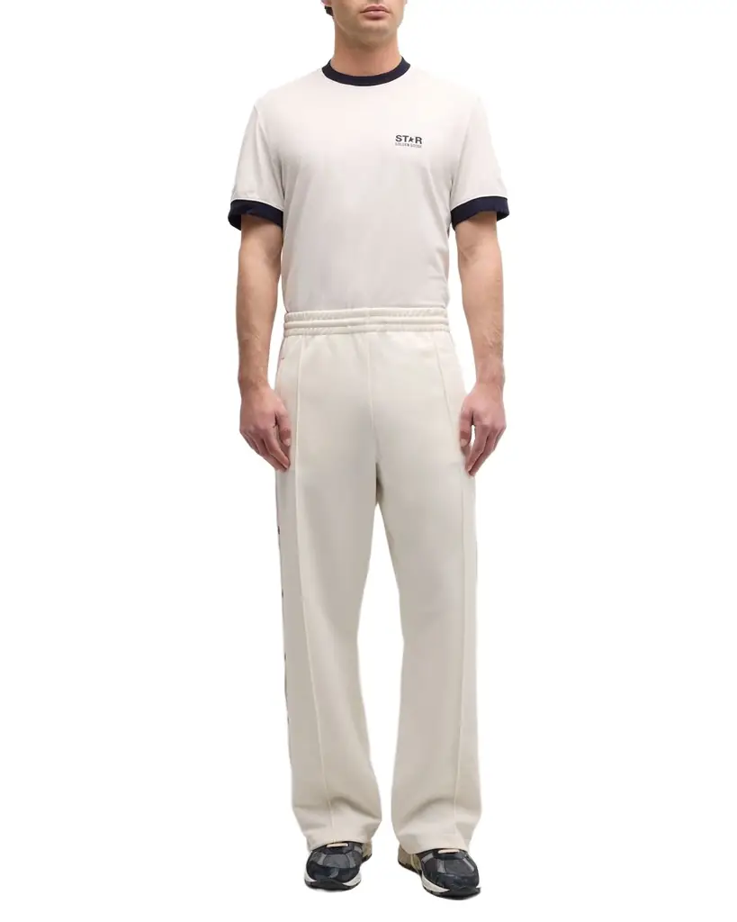 Golden Goose Men 's Star Wide-Leg Joggers
