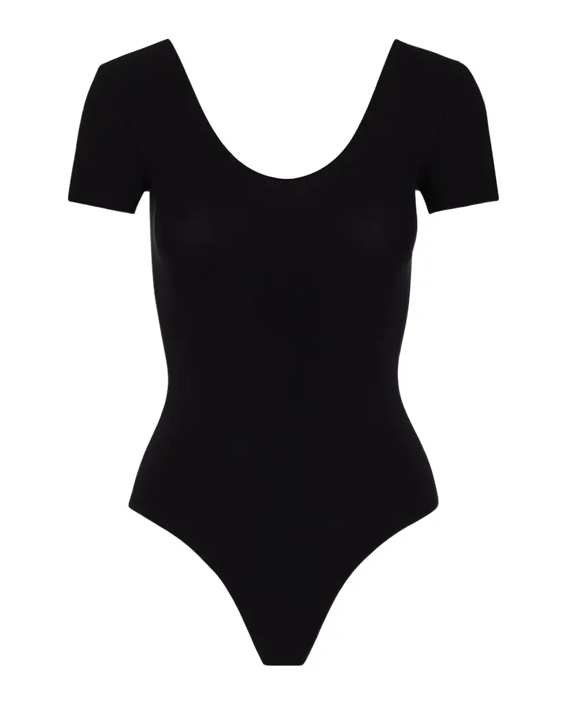 Commando Ballet Scoop-Neck Microfiber Bodysuit