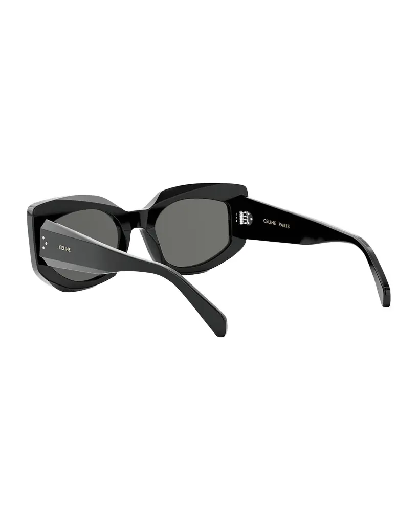 Celine Bold 3 Dots Acetate Butterfly Sunglasses