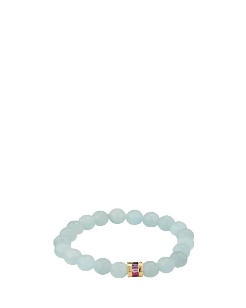 Sydney Evan Beaded Bracelet with Ombre 3 Color Station