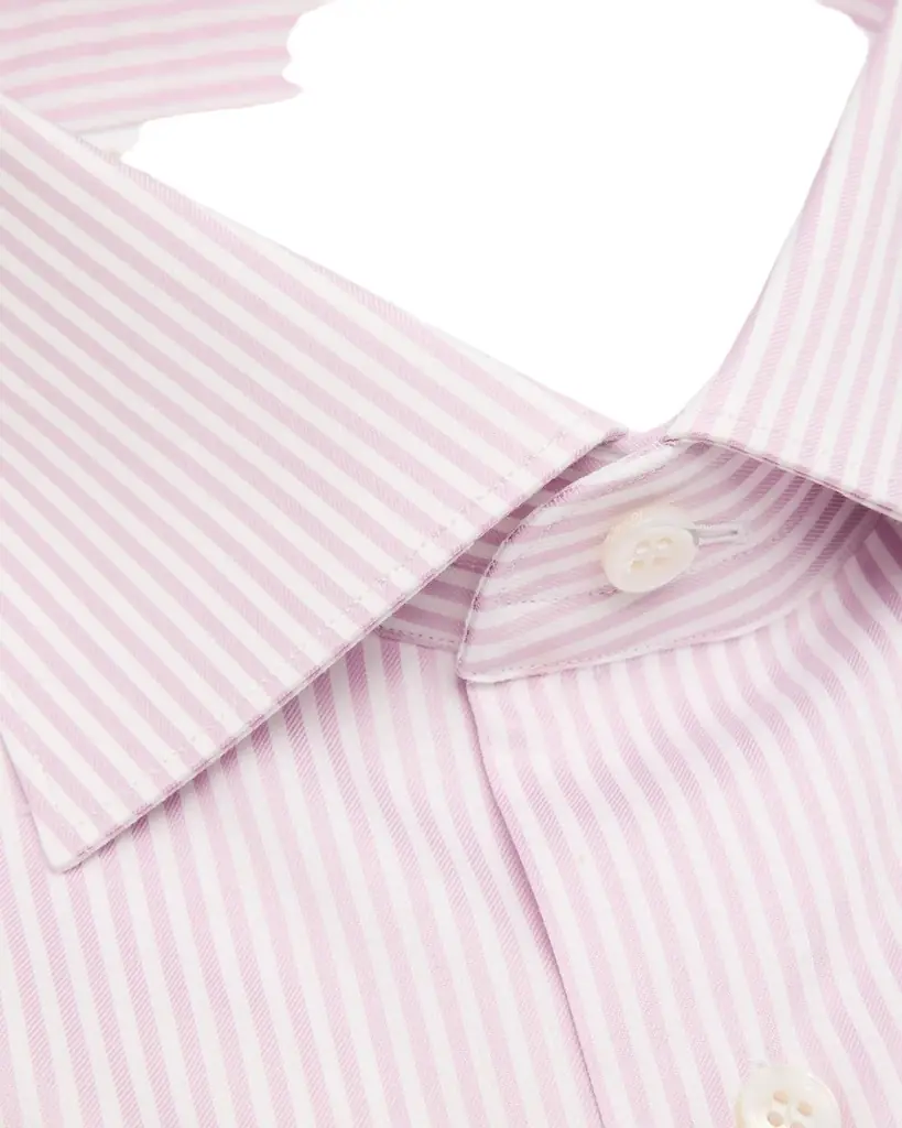 Brioni Men 's Cotton Bengal Stripe Dress Shirt