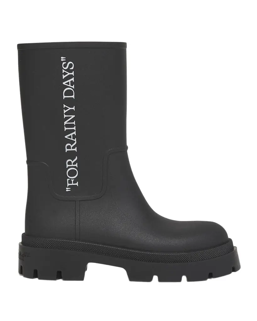 Off-White Reboot Mid-Calf Rain Boots