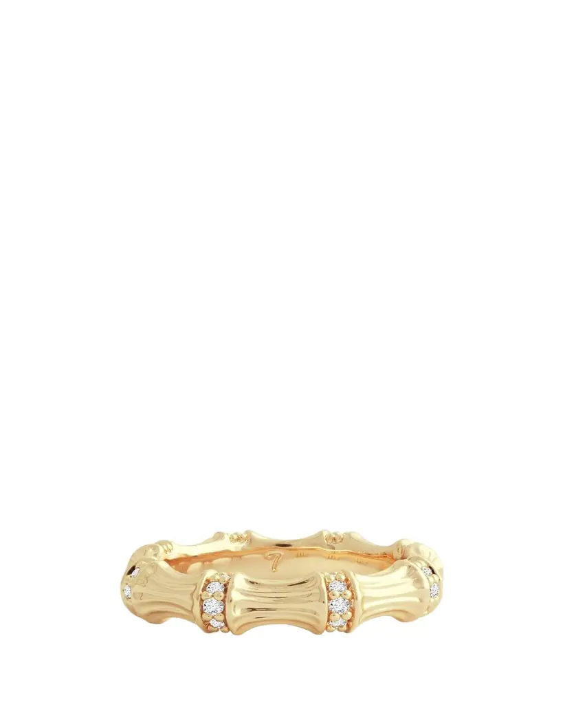 Anabel Aram Jewelry Bamboo Single Ring