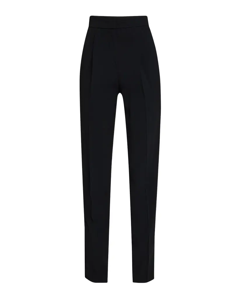 Emporio Armani Essentials Pleated Tapered Trousers