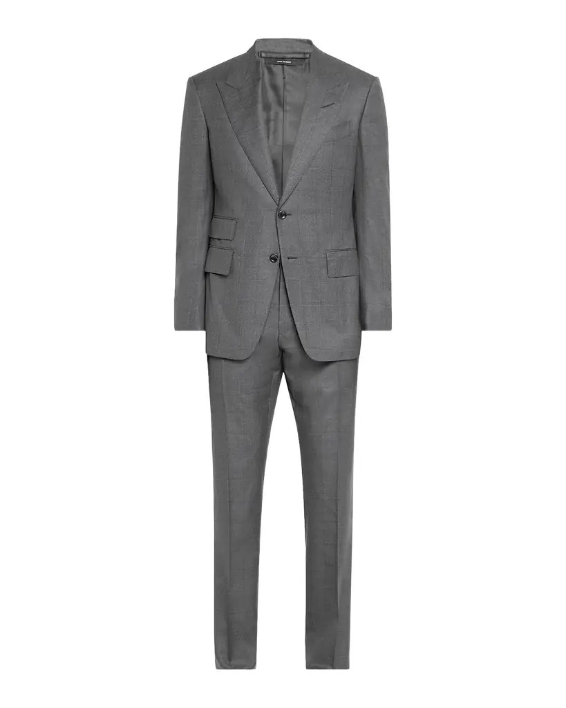 TOM FORD Men 's Shelton Prince of Wales Suit