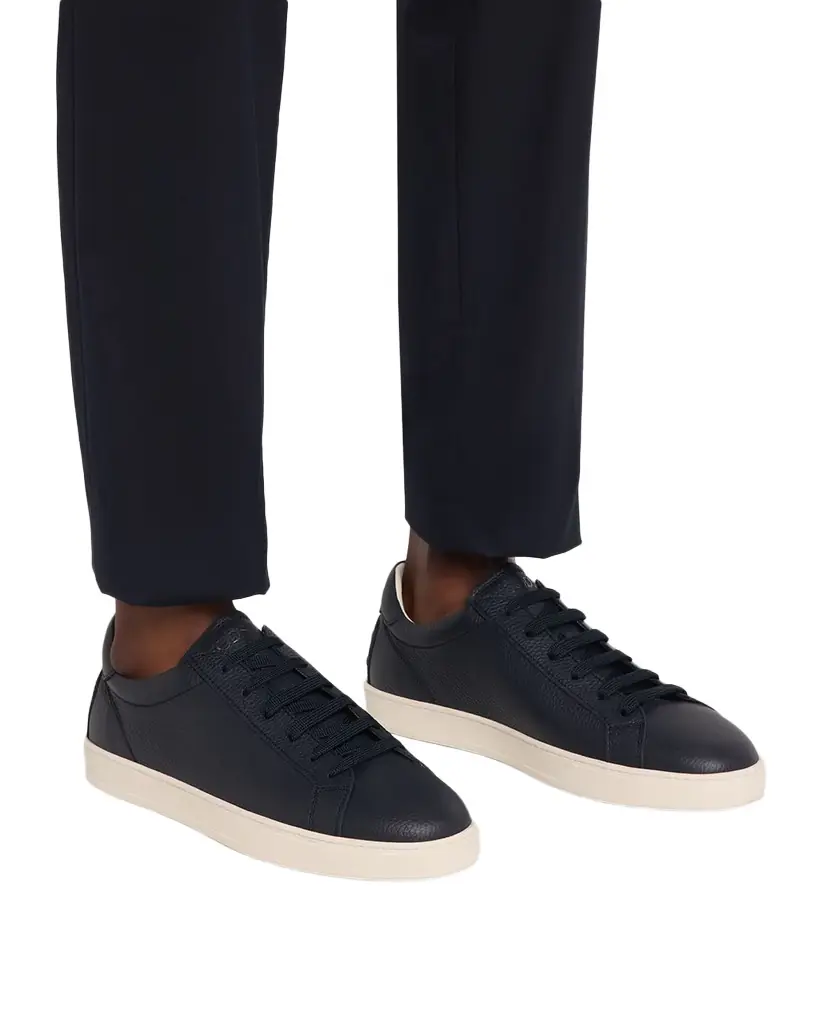 Tod 's Men 's Allacciata Casse Leather Low-Top Sneakers