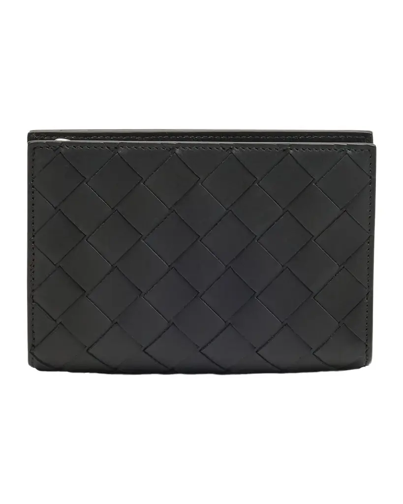 Bottega Veneta Men 's Intrecciato 15 Bifold Card Case