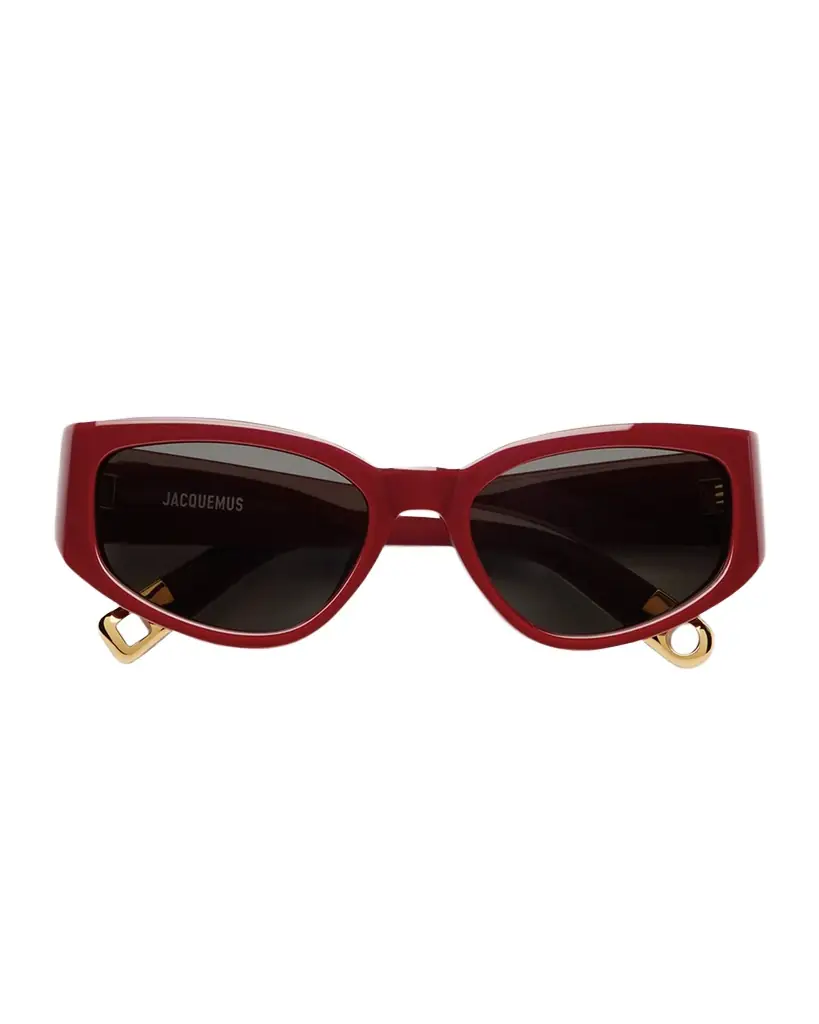 Jacquemus Les Lunettes Gala Acetate Oval Sunglasses