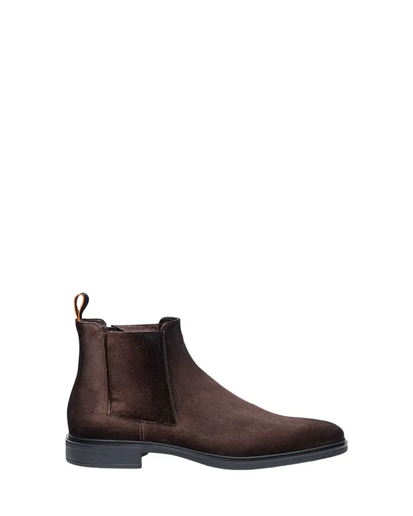 Santoni Men's Easy Suede Chelsea Boots