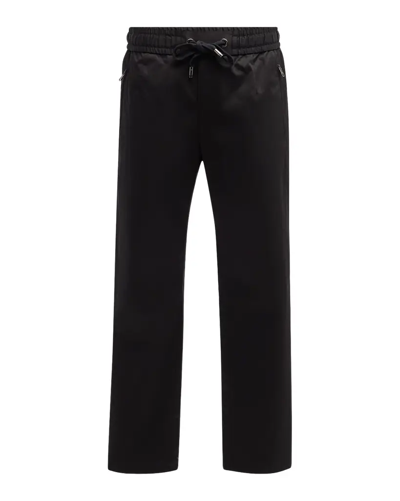 Dolce & Gabbana Men 's Stretch Cotton Drawstring Pants